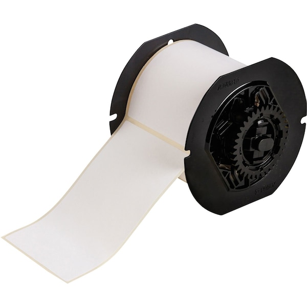 B33 Series Polypropylene Labels 5 in H x 3 in W White 250/RL